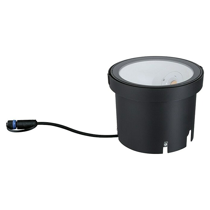 Paulmann Plug & Shine Ugradbena podna svjetiljka Ocos  (Antracit, Ø x V: 15,5 x 13 cm) | BAUHAUS