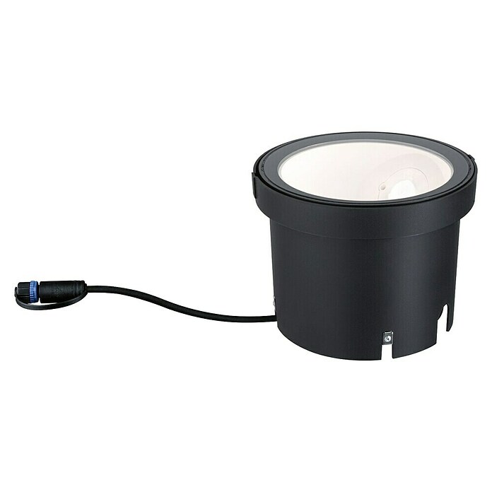 Paulmann Plug & Shine Ugradbena podna svjetiljka Ocos  (Antracit, Ø x V: 15,5 x 13 cm) | BAUHAUS