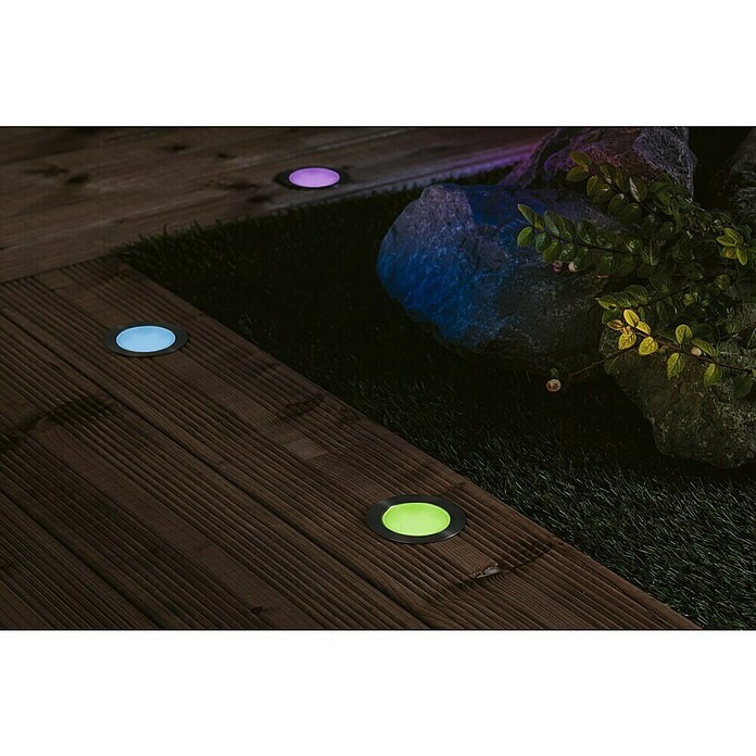 Paulmann Plug & Shine Ugradbena podna svjetiljka Floor  (2 W, Ø x V: 7 x 3 cm) | BAUHAUS