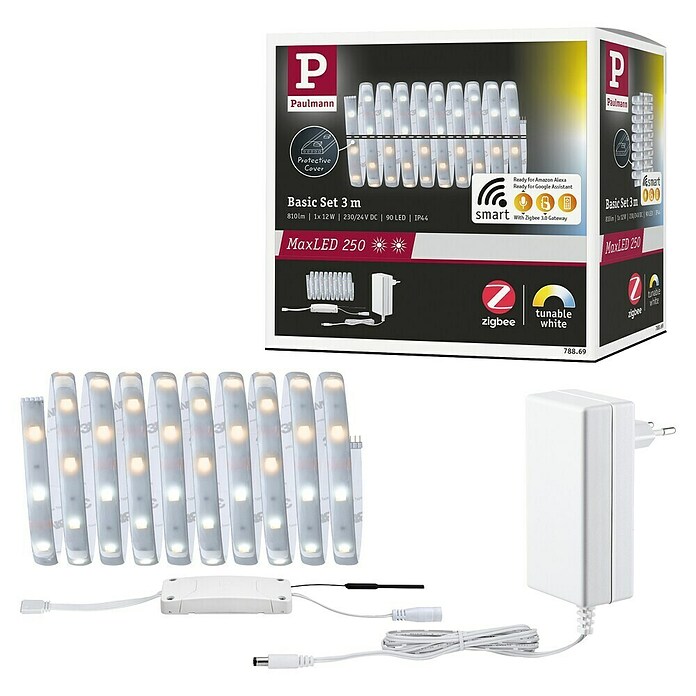 Paulmann MaxLED 250 Smart LED traka Zigbee  (300 cm, Topla bijela, 15 W, 750 lm, 230 V - 240 V) | BAUHAUS