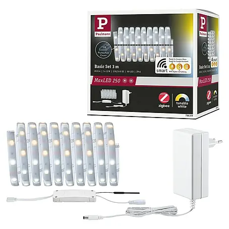 Paulmann MaxLED 250 Smart-LED-Band Basisset beschichtet Zigbee