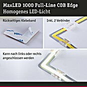 Paulmann MaxLED 1.000 LED-Band-Set Stripe Edge Full-Line COB (3 cm, Mehrfarbig, 0,65 W, 60 lm, 230 V - 240 V) | BAUHAUS