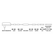 Paulmann MaxLED 250 Set LED traka Comfort Regal  (100 cm, Topla bijela, 5 W, 300 lm, 230 V - 240 V) | BAUHAUS