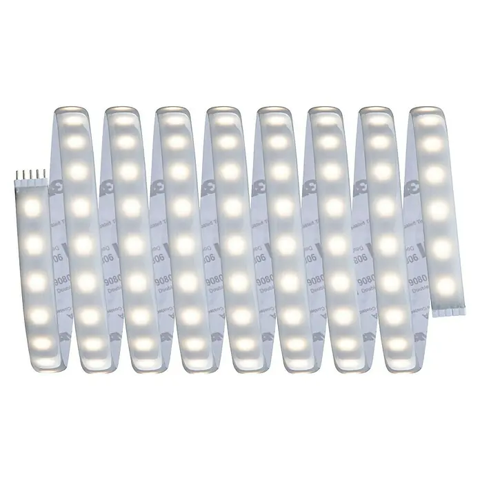 Paulmann MaxLED 1.000 LED-Band Basisset beschichtet - 300 cm, RGBW, 40 W, 3.000 lm - Mehrere LED-Streifen mit hellem Licht und Klebestreifen auf der Rückseite für einfache Installation.