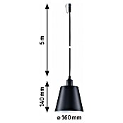 Paulmann Plug & Shine Lámpara solar colgante Kofia (2 W, Gris, Altura: 514 cm) | BAUHAUS