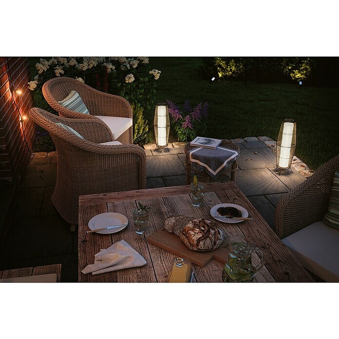 Paulmann Plug & Shine Vanjska LED svjetiljka Basket  (8 W, IP44, 20 x 60 cm) | BAUHAUS