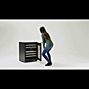 Wolkenstein Weinkühlschrank UWTS129 (Einbaugerät, L x B x H: 57 x 59,5 x 82 cm, Schwarz) | BAUHAUS