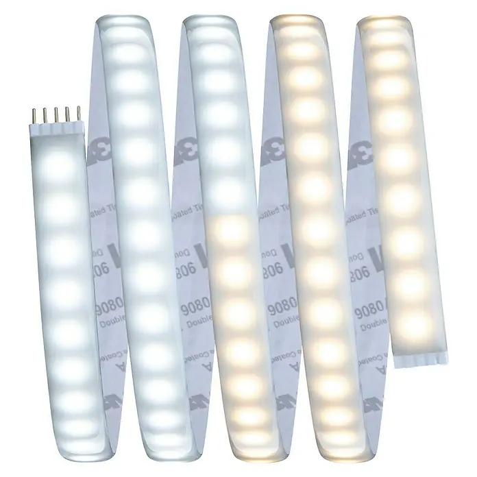 Paulmann MaxLED 1.000 LED-Band Basisset beschichtet - 150 cm, Mehrfarbig, 21 W, 1.530 lm - LED-Streifen mit unterschiedlichen Farbtemperaturen für vielseitige Beleuchtungslösungen. Ideal für Ambiente und Akzentbeleuchtung.