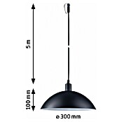 Paulmann Plug & Shine Viseća LED svjetiljka Mapalo  (Ø x V: 30 x 510 cm, Topla bijela) | BAUHAUS