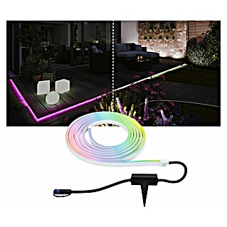 Paulmann Plug & Shine LED-Band Smooth Strip (Länge: 5 m, Lichtfarbe: RGBW, 700 lm, 24 V)