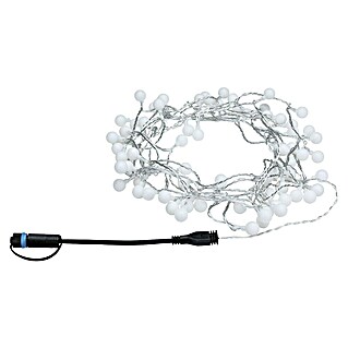 Paulmann Plug & Shine LED svjetlosni lanac (Na otvorenom, Boja svjetla: Topla bijela, Broj žarulja: 72 Kom., Duljina: 7,5 m)
