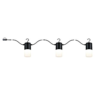 Paulmann Plug & Shine Guirnalda luminosa LED Tubs (Para exterior, Color de luz: Blanco cálido, Número de bombillas: 3 ud.)
