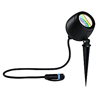 Paulmann Plug & Shine Vrtna LED spot svjetiljka Kikolo (6,2 W, IP65, RGBW, Antracit)