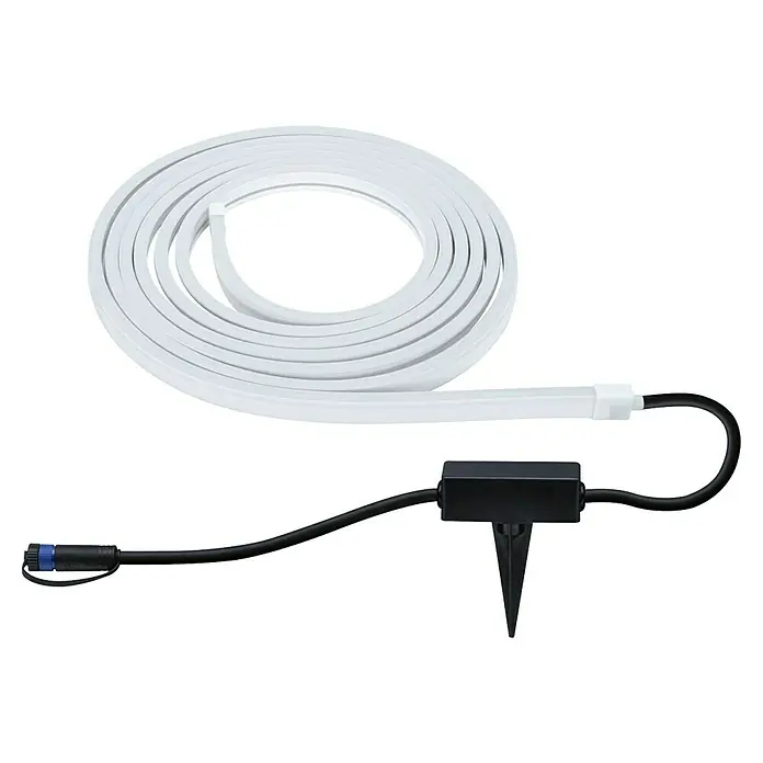 Paulmann Plug & Shine LED-Band Smooth Strip - Länge: 5 m, RGBW, 700 lm, 24 V - LED-Lichtschlauch: Flexibel, wasserdicht & ideal für Innen- und Außenbereiche. Mit praktischem Anschluss für einfache Installation.