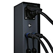 Paulmann Plug & Shine Ugradbeno podizna utičnica Rio  (Visina: 23 cm, IP44, Ugrađen senzor sumraka) | BAUHAUS
