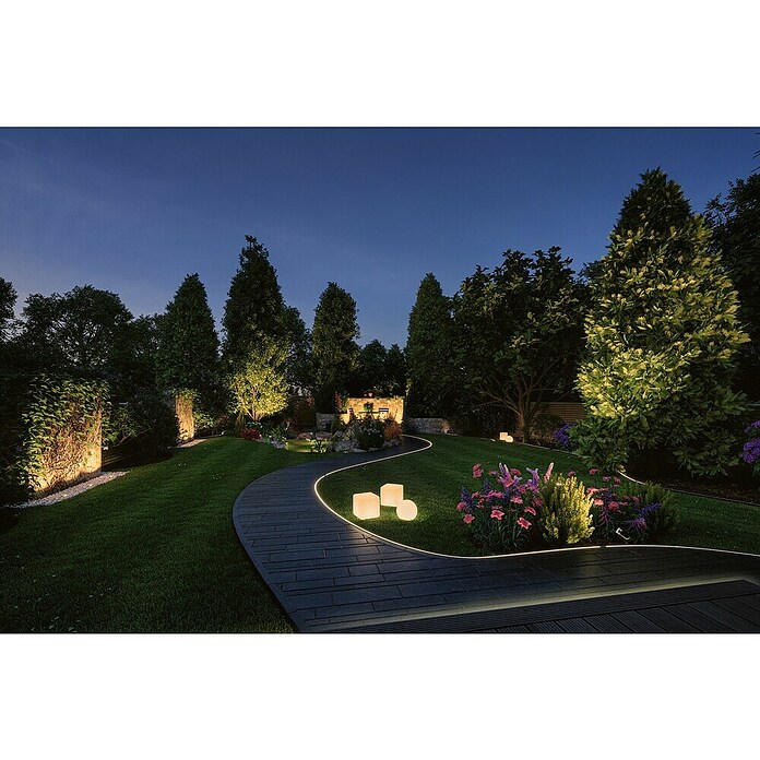 Paulmann Plug & Shine Tira LED Smooth (Largo: 5 m, RGBW, 700 lm, 24 V) | BAUHAUS