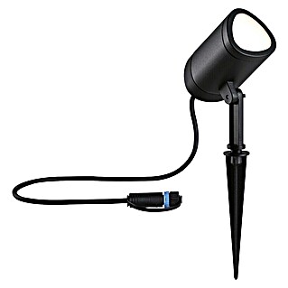 Paulmann Plug & Shine Vrtna LED spot svjetiljka (6,5 W, IP65, RGBW, Antracit)