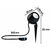 Paulmann Plug & Shine Foco LED de jardín Kikolo (6,2 W, IP65, RGBW) | BAUHAUS