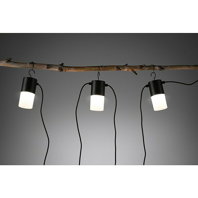 Paulmann Plug & Shine Guirnalda luminosa LED Tubs (Para exterior, Color de luz: Blanco cálido, Número de bombillas: 3 ud.) | BAUHAUS