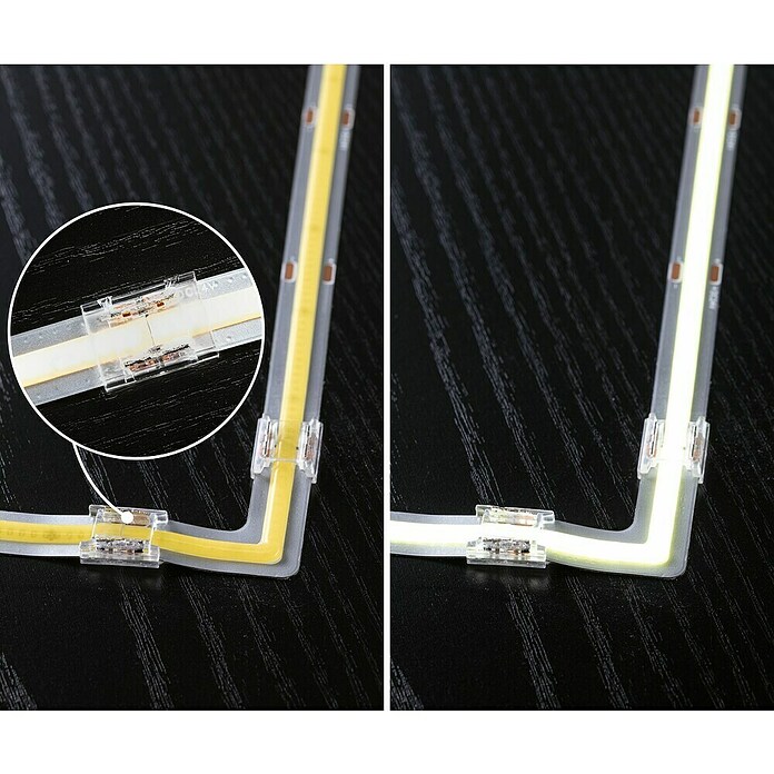 Paulmann MaxLED 1.000 LED-Band-Set Stripe Edge Full-Line COB (3 cm, Tageslichtweiß, 0,6 W, 64 lm, 230 V - 240 V) | BAUHAUS