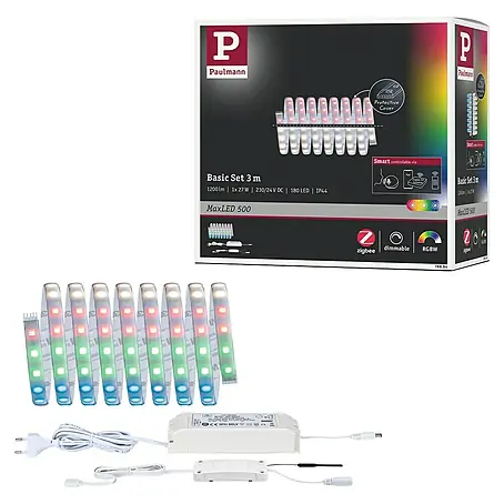 Paulmann MaxLED 500 LED-Band-Set Basisset Zigbee