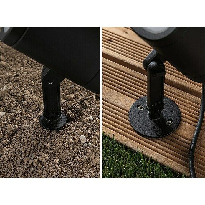 Paulmann Plug & Shine Vrtna LED spot svjetiljka  (6,5 W, IP65, RGBW, Antracit) | BAUHAUS