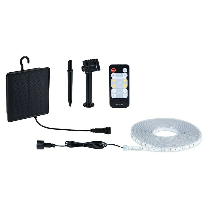 Paulmann LED-Band-Set Stripe Solar (5 m, RGB, 3,2 W, 300 lm, 5 V) | BAUHAUS