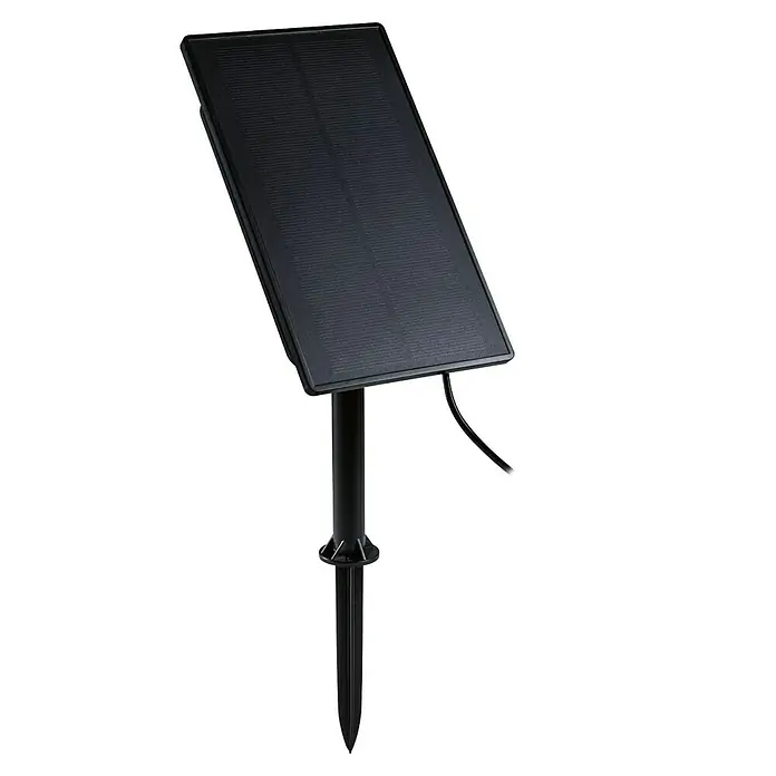 Paulmann LED-Band-Set Stripe Solar - 10 m, RGB, 3,8 W, 300 lm, 5 V - Solarpanel mit Erdspieß zur Stromerzeugung im Freien. Praktische Lösung für Gartenbeleuchtung und andere Anwendungen.