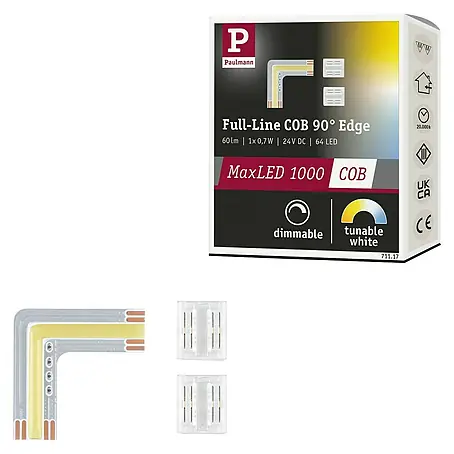 Paulmann MaxLED 1.000 LED-Band-Set Stripe Edge Full-Line COB