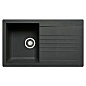 Pyramis Einbauspüle Siroko (B x L: 86 x 50 cm, Innenbreite Becken 1: 35 cm, Schwarz) | BAUHAUS
