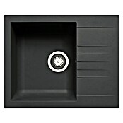 Pyramis Fregadero encastrable Siroko (62 x 50 cm, Negro) | BAUHAUS