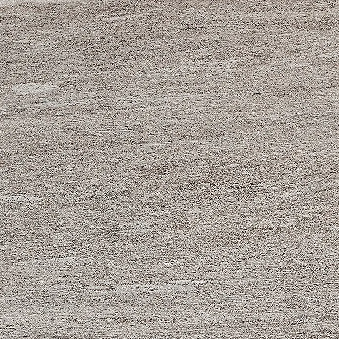 Esterno 20 T by Palazzo Terrassenfliese Davos - 40 x 120 x 2 cm, Greige, Matt - Nahaufnahme einer beigen Betonplatte mit feiner, rauer Textur, ideal für moderne Designanwendungen.\n