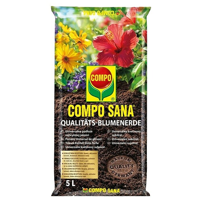 Compo Sana Blumenerde (5 l) | BAUHAUS