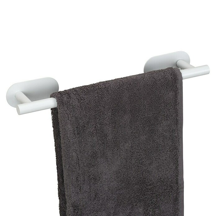 Wenko Orea Toallero de barra (Blanco) | BAUHAUS