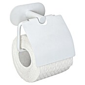 Wenko Orea Portarrollos papel higiénico (Con tapa, Blanco) | BAUHAUS