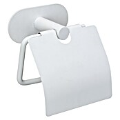 Wenko Orea Portarrollos papel higiénico (Con tapa, Blanco) | BAUHAUS