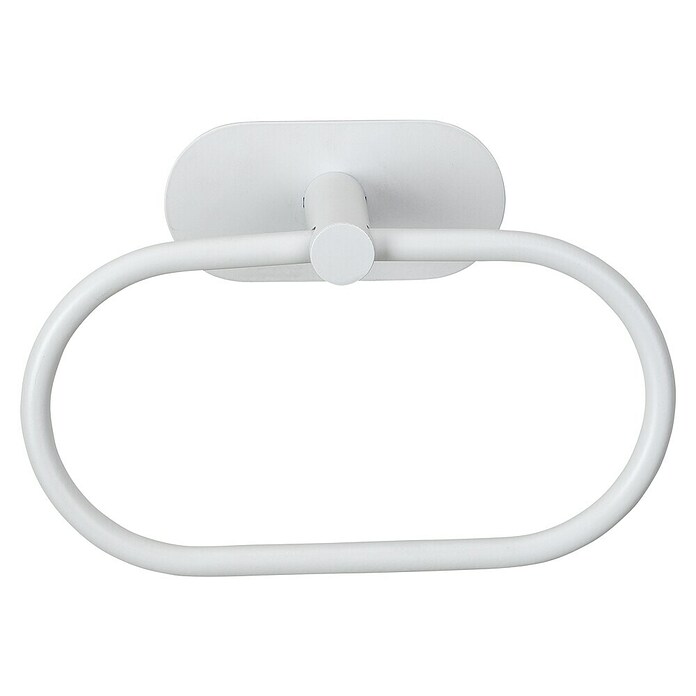 Wenko Orea Toallero de anilla (Blanco) | BAUHAUS