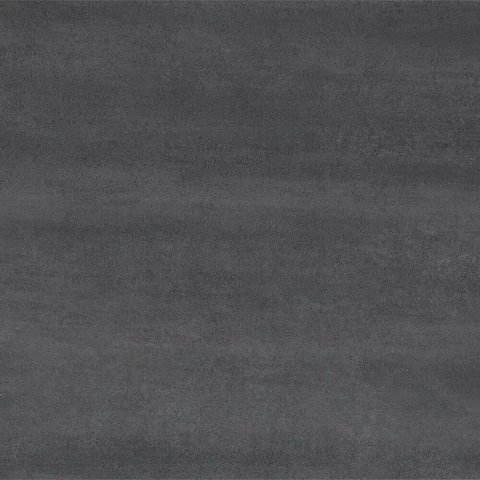 Palazzo Feinsteinzeugfliese Living Stone - 30 x 60 cm, Schwarz, Matt - Graue, fein strukturierte Betonplatte, ideal für moderne Innen- und Außenbereiche, die eine robuste und stilvolle Oberfläche suchen.