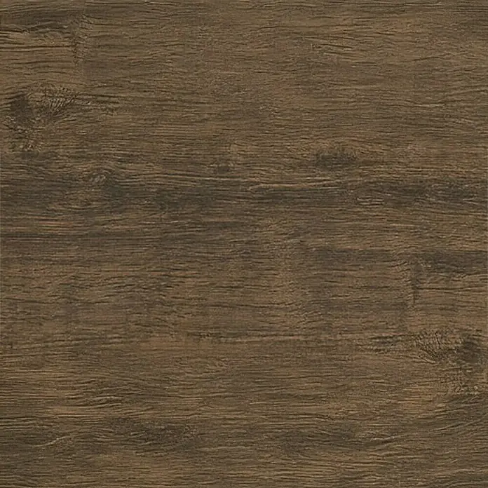 Harmonie by Palazzo Feinsteinzeugfliese - 15 x 90 cm, Zeder, Matt - Nahaufnahme einer Holzoberfläche mit Maserung in dunklem Braun und natürlichen Mustern für Möbel und Dekoration.