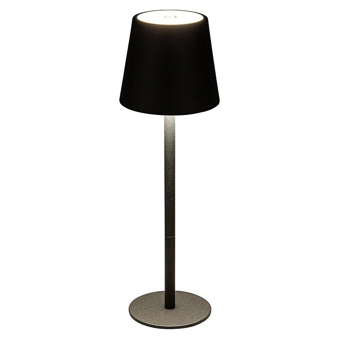 Starlux Paola Akku-Tischleuchte Paola Mini (3 Stk., 1,6 W, L x B x H: 8,6 x 8,6 x 27 cm, Warmweiß, Schwarz) | BAUHAUS