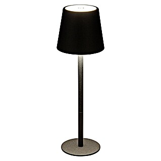 Starlux Akku-Tischleuchte Paola Mini (3 Stk., 1,6 W, L x B x H: 8,6 x 8,6 x 27 cm, Schwarz, Warmweiß)