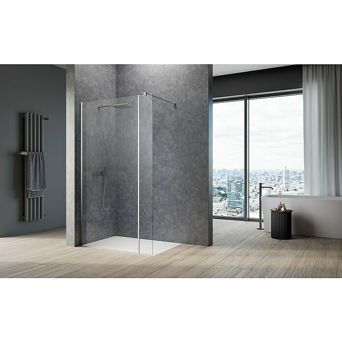 Camargue Meran Mix & Match Duschwand W2 (B x H: 137 x 200 cm, Beschichtet, Klar) | BAUHAUS