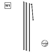 Camargue Meran Mix & Match Beschlag-Set W1 (Höhe: 200 cm, Silberglanz) | BAUHAUS
