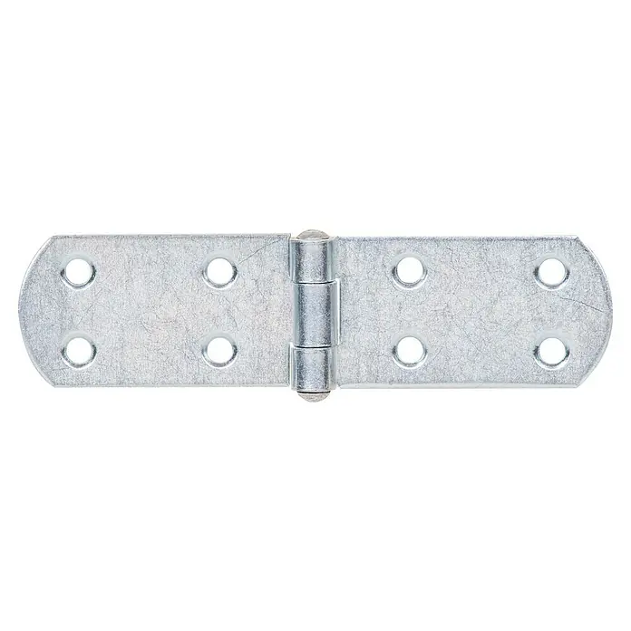 Stabilit Bisagra - L x An: 135 x 35 mm, Acero, Zincado - Bisagra galvanizada resistente para conexiones robustas y función fiable, ideal para puertas y portones pesados.