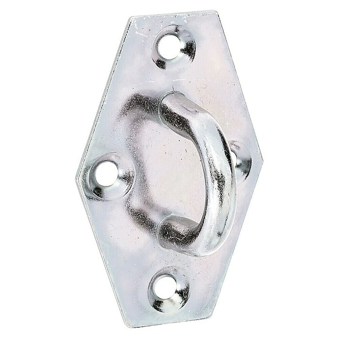 Stabilit Placa con ojal (An x L: 41 x 64 mm, Distancia desde mandril hasta placa: 23 mm) | BAUHAUS