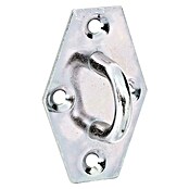 Stabilit Placa con ojal (An x L: 41 x 64 mm, Distancia desde mandril hasta placa: 23 mm) | BAUHAUS