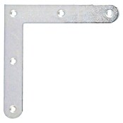 Alberts Escuadra esquinera (L x An x Al: 120 x 120 x 20 mm, Zincado, Plateado) | BAUHAUS