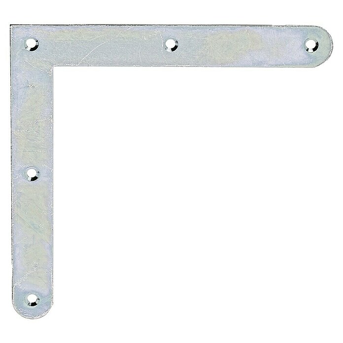 Alberts Escuadra esquinera (L x An x Al: 150 x 150 x 20 mm, Zincado, Plateado) | BAUHAUS
