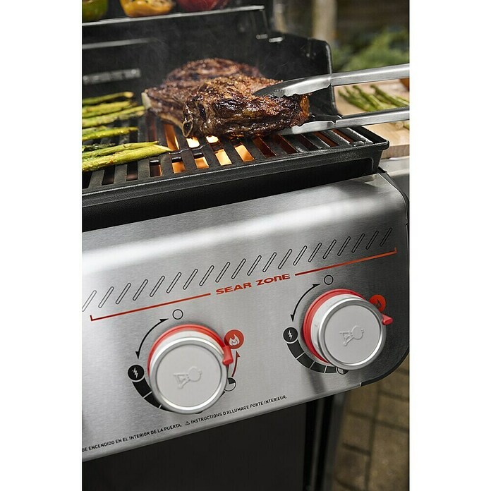 Weber Gasgrill Spirit E-425 (Grillfläche (B x T): 62 x 44 cm, 10,3 kW, Anzahl Brenner: 4 Stk.) | BAUHAUS
