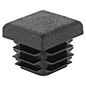 Alberts Tapón para tubo (L x An: 15 x 15 mm, Negro, 4 ud.) | BAUHAUS